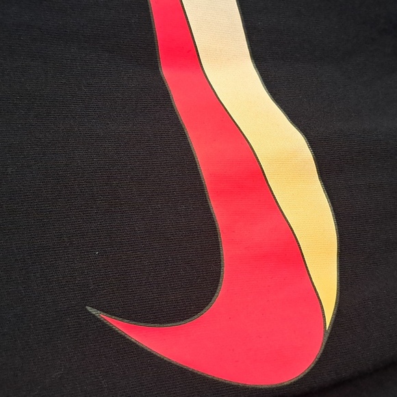 Nike T-SHIRT Black Dress  Sz XLARGE PTP24 L34 - Picture 6 of 9